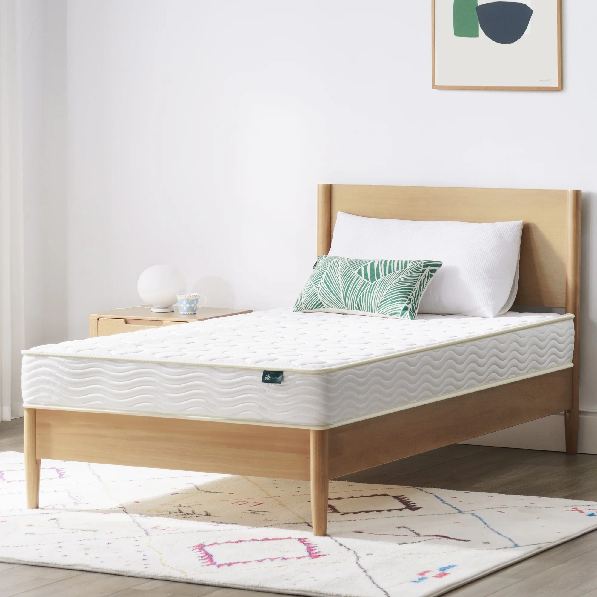 Zinus 6" Basic Bonnell Innerspring Mattress Firm Feel, Full | Walmart (US)