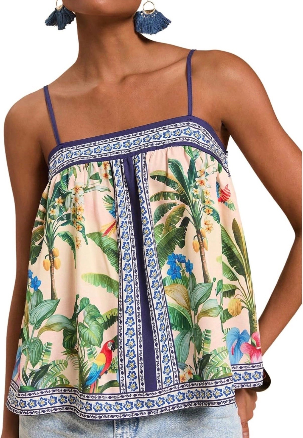 Farm Rio but make it Amazon 
Dress
Floral top
Vacation 


#LTKSeasonal #LTKTravel