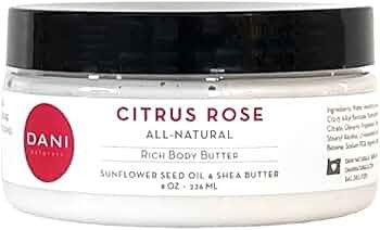 DANI Naturals Body Butter, Citrus Rose | Amazon (US)