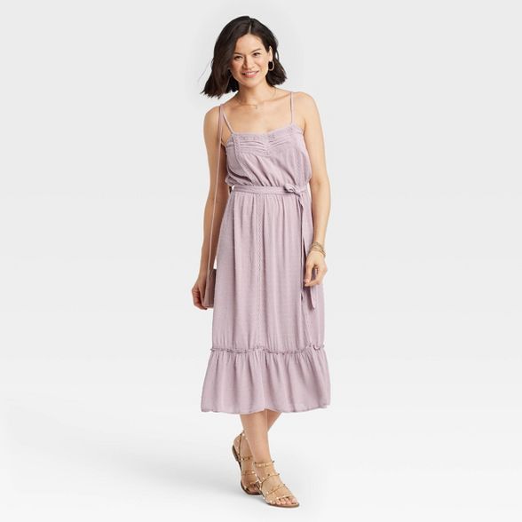 Women's Sleeveless Clip Dot Dress - Knox Rose™ | Target