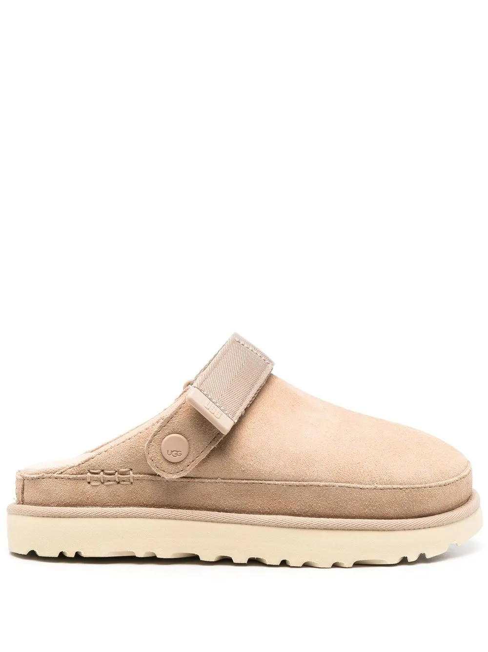 Goldenstar suede clogs | Farfetch Global