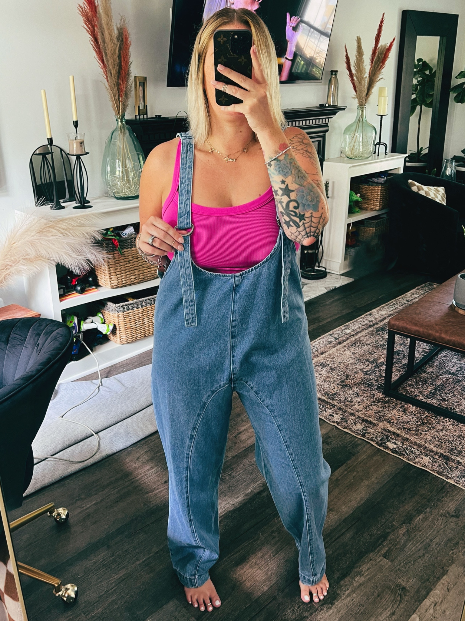 Wearing my High roller overalls backwards 💕 

#LTKSaleAlert #LTKMidsize #LTKFindsUnder100