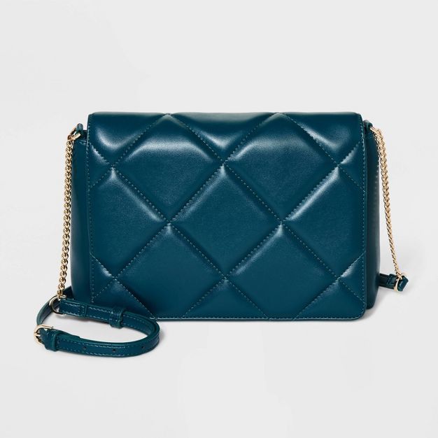 Quilted Boxy Crossbody Bag - A New Day™ | Target