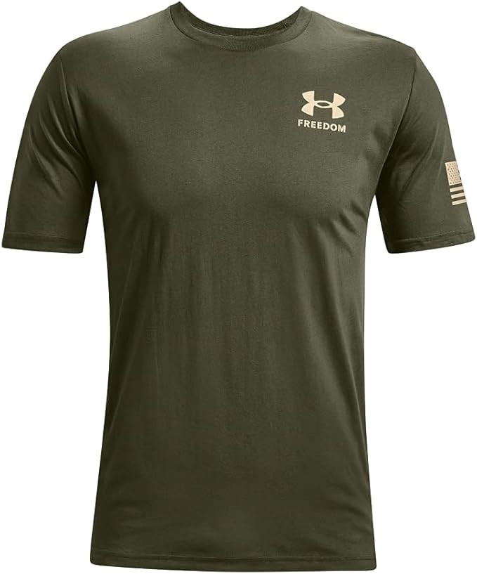 Under Armour Men's New Freedom Flag T-Shirt | Amazon (US)