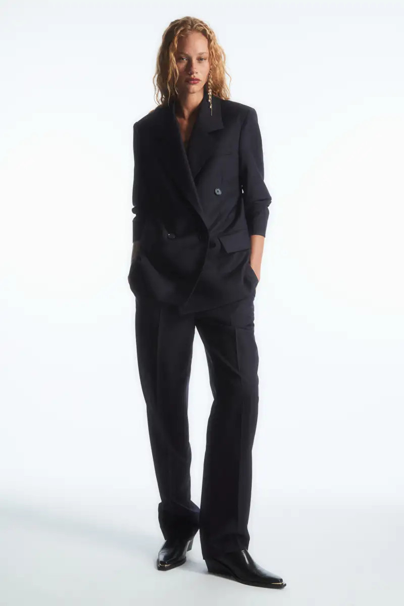 DOUBLE-BREASTED WOOL BLAZER | COS UK