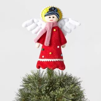Felt Angel Christmas Tree Topper - Wondershop™ | Target