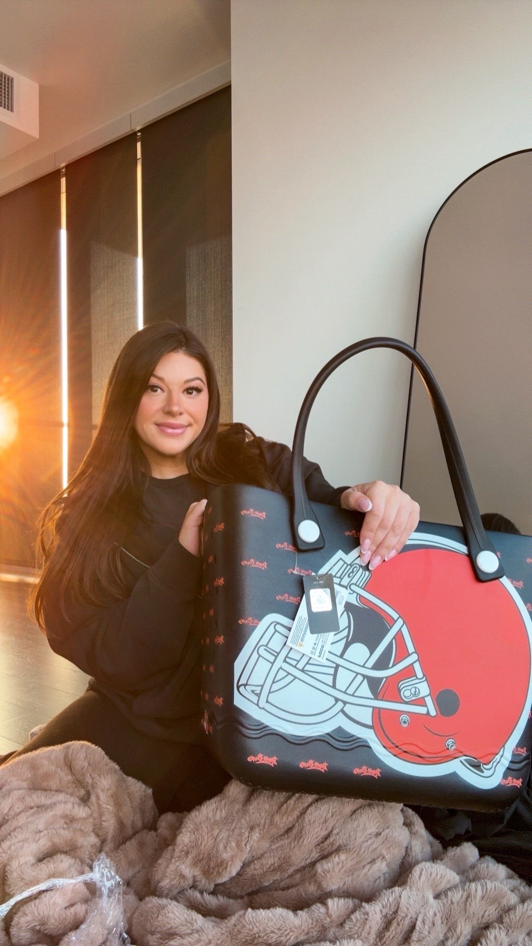 How cute is this Cleveland browns nfl football bag?!?! And it comes in all different teams!! Perfect for anyone on the go, a beach day, youth sports practice etc! Great for a football fan! 

#LTKKids #LTKMens #LTKFindsUnder100