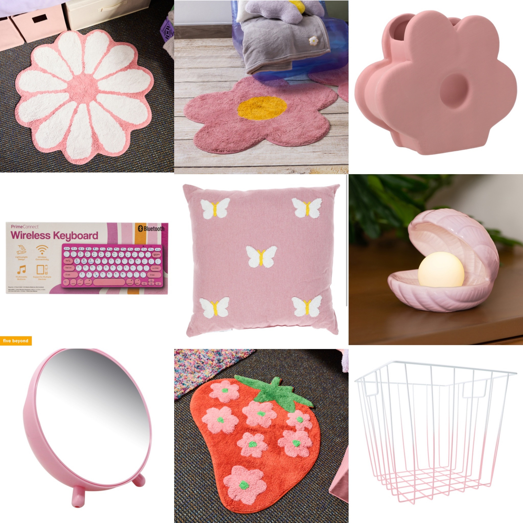 Pink Room Decor finds from Five Below

#LTKFind #LTKhome #LTKsalealert