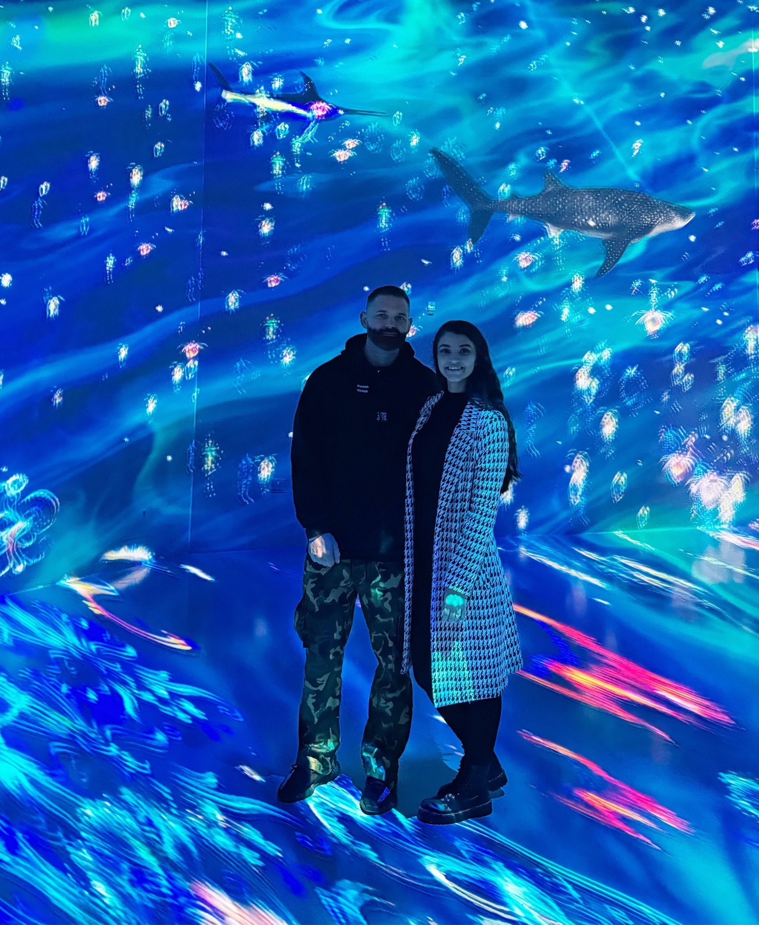 Artechouse in Washington, DC 🩵

#winteroutfit #houndstooth #combatboots #blackboots #wintercoat #houndstoothcoat

#LTKShoeCrush #LTKFindsUnder100 #LTKSeasonal