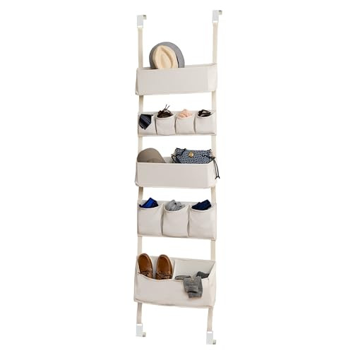 Honey-Can-Do 10-Pocket Over-The-Door Organizer, Natural SFT-08648 Natural | Amazon (US)