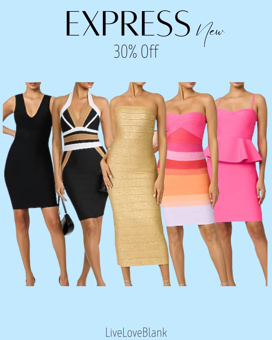 Express dresses 30% off
The 90’s are back! 
Dresses for her 
Special event dresses 
Spring break dresses


#LTKSeasonal #LTKTravel #LTKSaleAlert