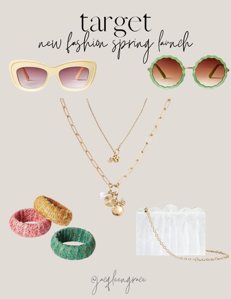 Target new spring accessory fashion launch. Budget friendly. For any and all budgets. Glam chic style, Parisian Chic, Boho glam. Fashion deals and accessories.

#LTKFind #LTKstyletip #LTKfit