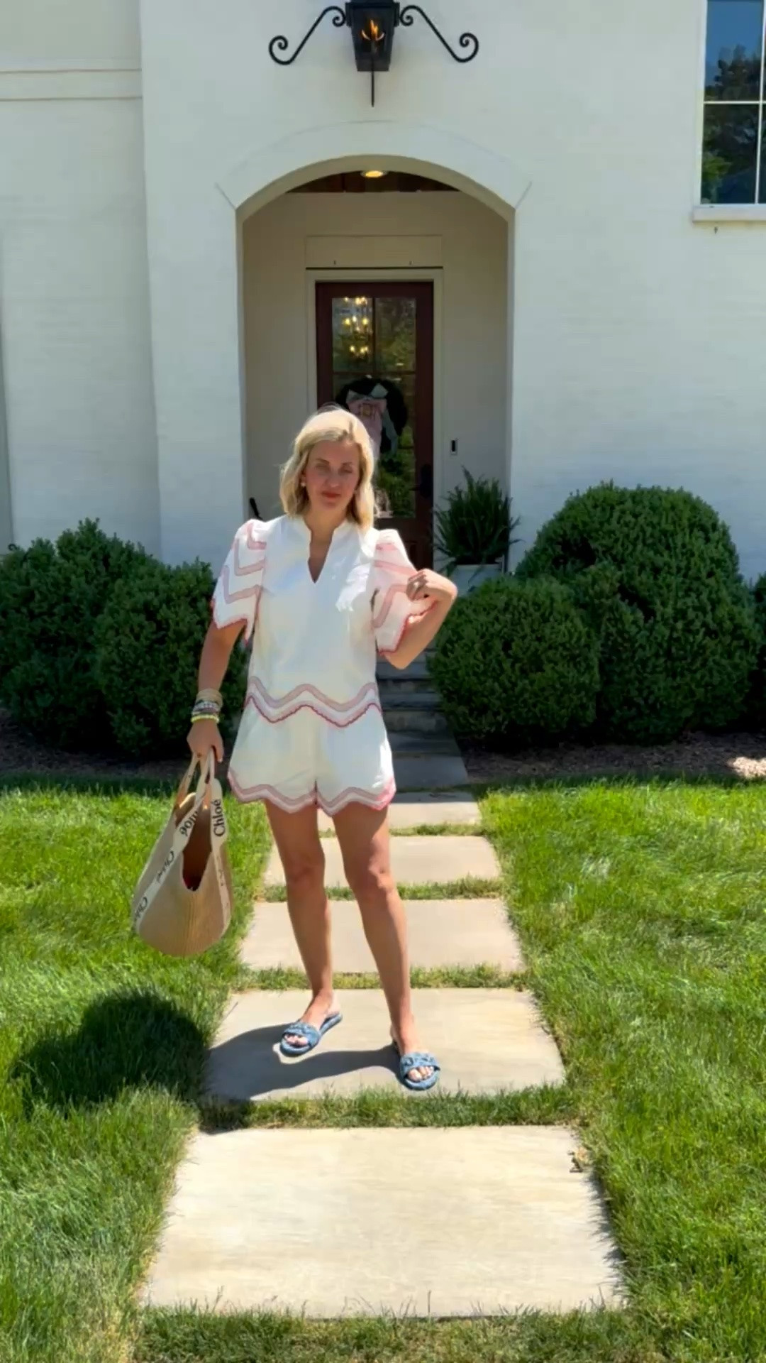 Have you ever seen a cuter set? I have this in the navy & the pink dress and I’m obsessed.
Top - xs
Shorts - small
Sandal- 38.5 (1/2 size up)

#LTKdayinmylife #LTKootd #LTKgrwm
