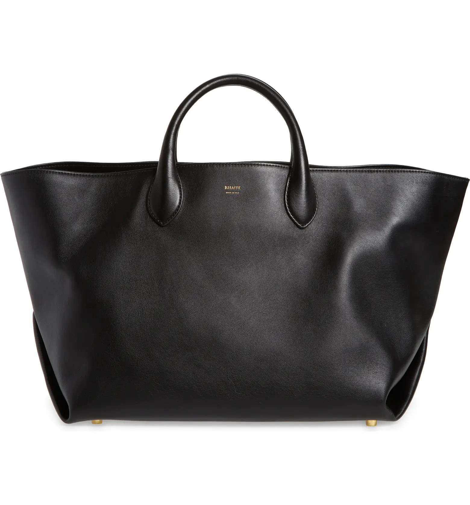 Medium The Amelia Envelope Pleat Leather ToteKHAITE | Nordstrom