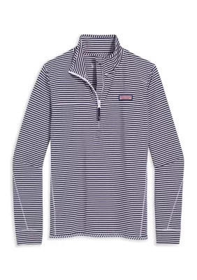 Vineyard Vines Women's Micro Stripe Lightweight Sankaty Shep Shirt, XS | Belk