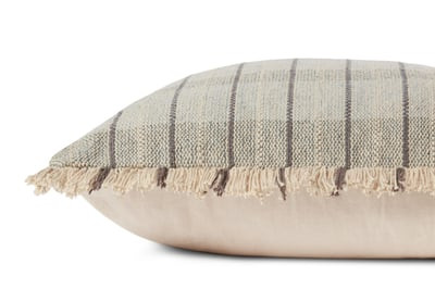 Magnolia Home by Joanna Gaines x Loloi Riley Pillow PMH-0043 | Rugs Direct | Rugs Direct