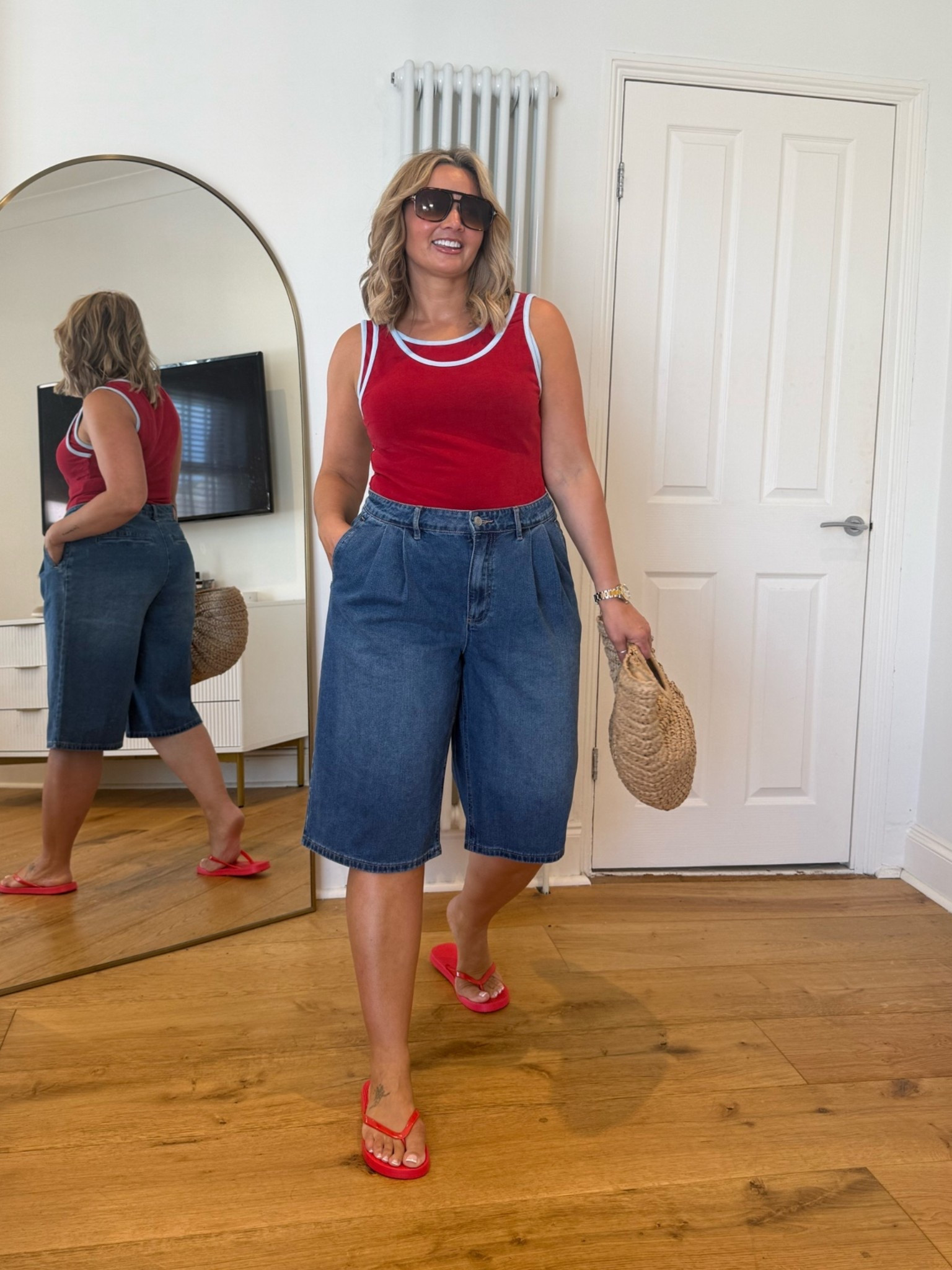 Jorts are my new fave summer outfit 

Everyday summer outfit

#LTKmidsize #LTKsummer #LTKjeans