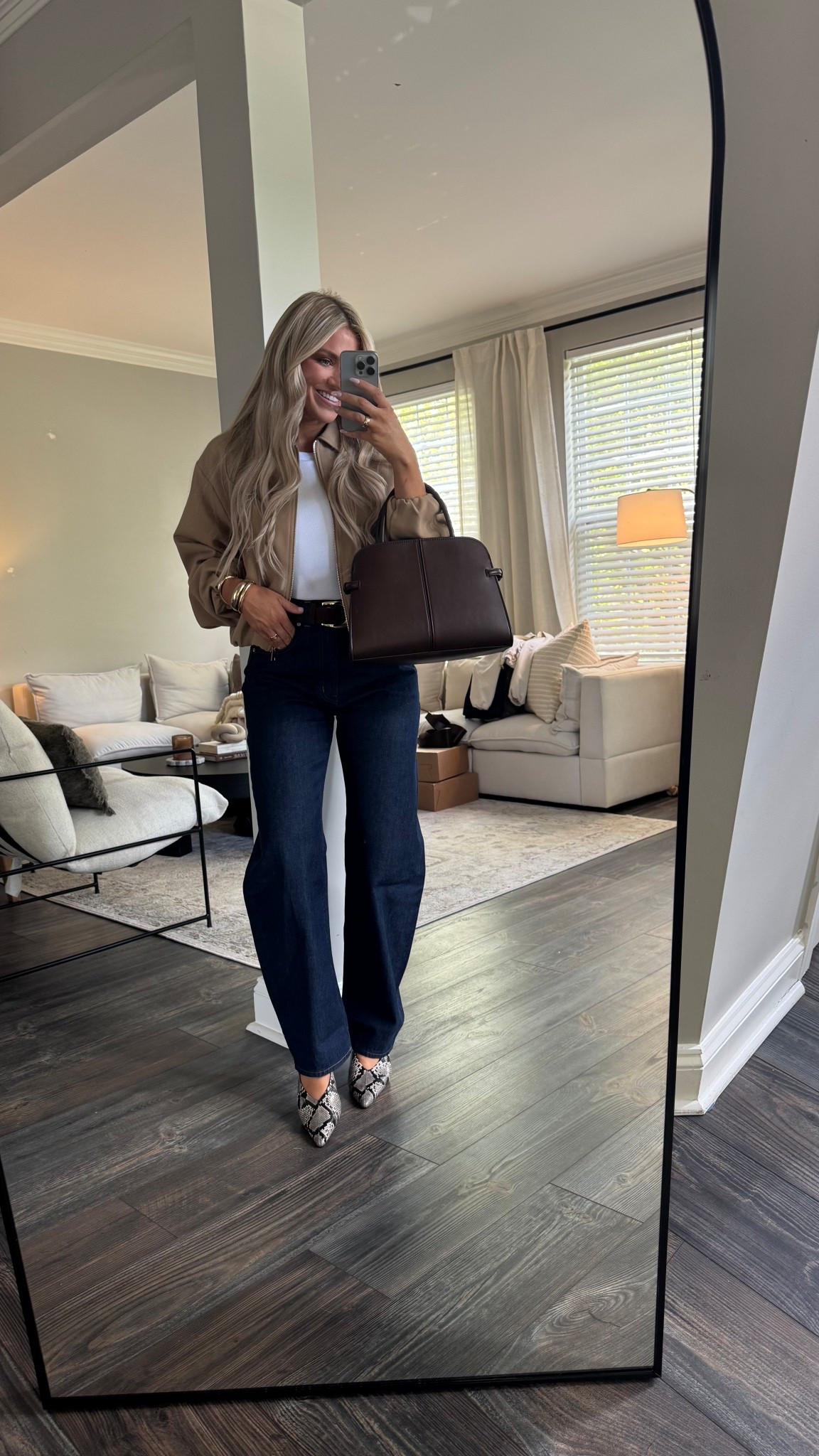 Fall outfit inspo- simple jacket can transform a look! 

#LTKSeasonal #LTKStyleTip #LTKFindsUnder100