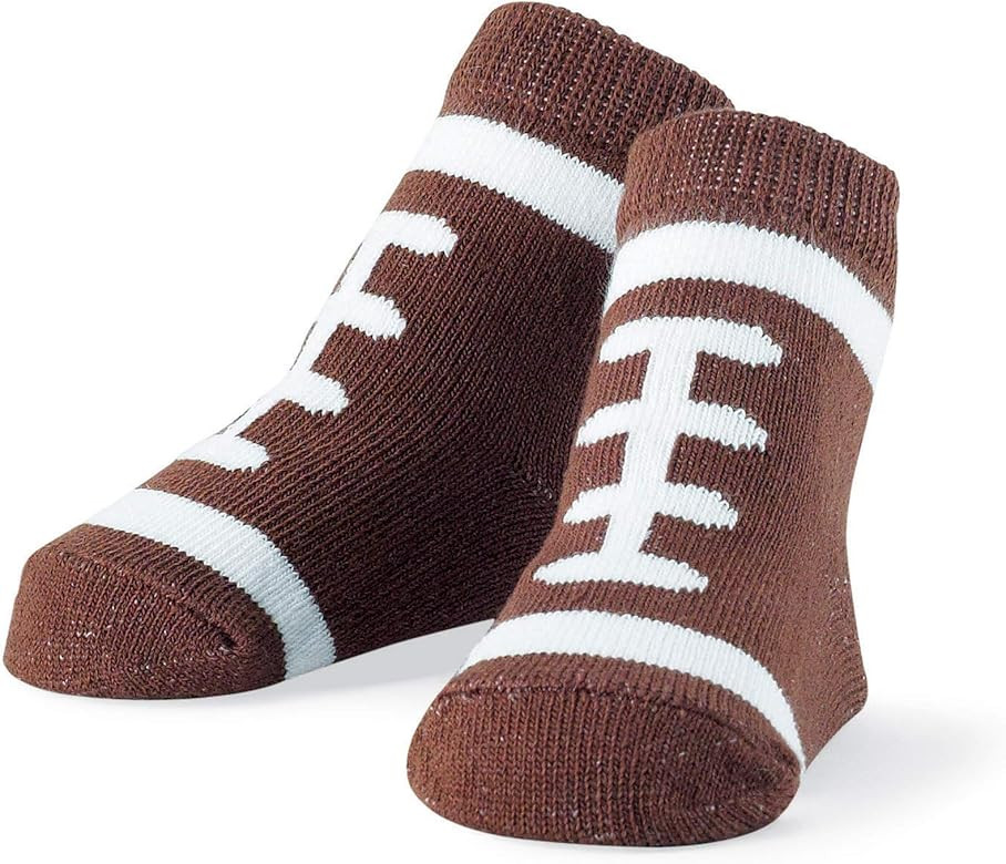 Mud Pie Newborn Baby-Boys Football Socks | Amazon (US)