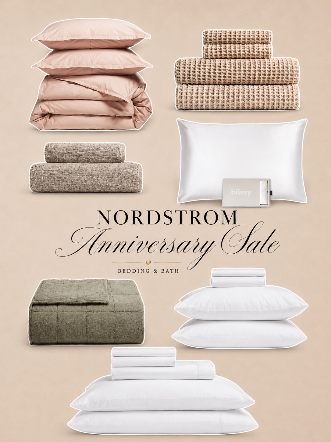 Upgrade your bedroom and bathroom with soft, comfortable essentials from the Nordstrom Anniversary Sale. This bedding and bath edit includes cozy comforters, textured towels, smooth pillowcases, fresh white sheets, plush pillows, and everyday bedding basics.

The neutral shades are easy to style and can help create a clean, calm, hotel-inspired space. Save your favorites and shop early before popular items sell out.

#NordstromAnniversarySale #NordstromSale #BeddingEssentials #BathroomEssentials #LuxuryBedding #CozyBedroom #BedAndBath #HomeRefresh #NeutralHomeDecor #BedroomInspiration 

 #LTKHome #LTKSaleAlert
