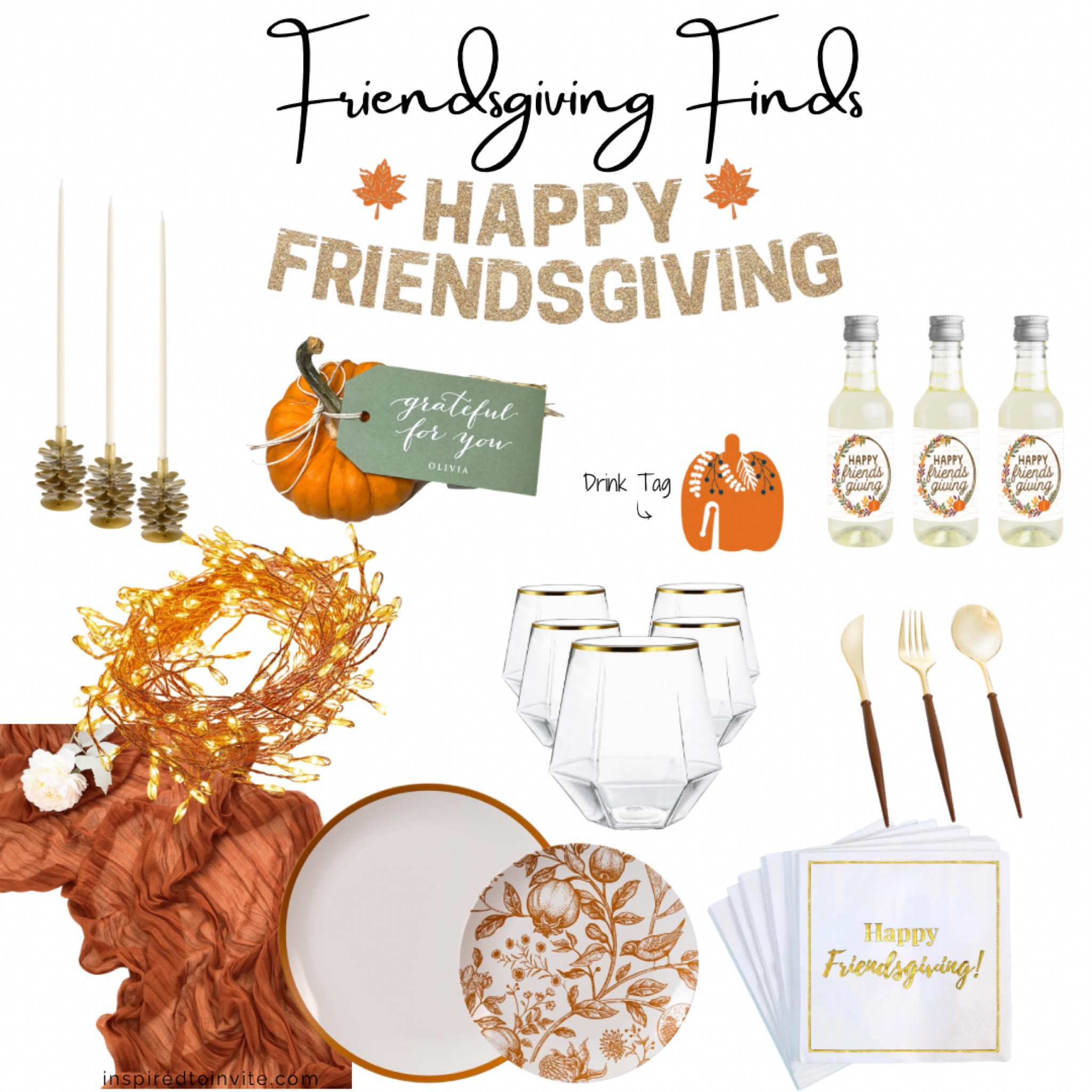 Setting the table, setting the vibe 🍂✨ be Friendsgiving ready with these finds! #FriendsgivingVibes #FestiveFriday #friendsgiving #friendsgivingdecor #friendsgivingideas

#LTKHoliday #LTKSeasonal #LTKParties