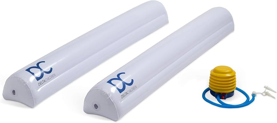 Delta Children Inflatable Bed Rails for Toddlers & Kids with Foot Pump (2 Pack) - Leak-Proof Port... | Amazon (US)