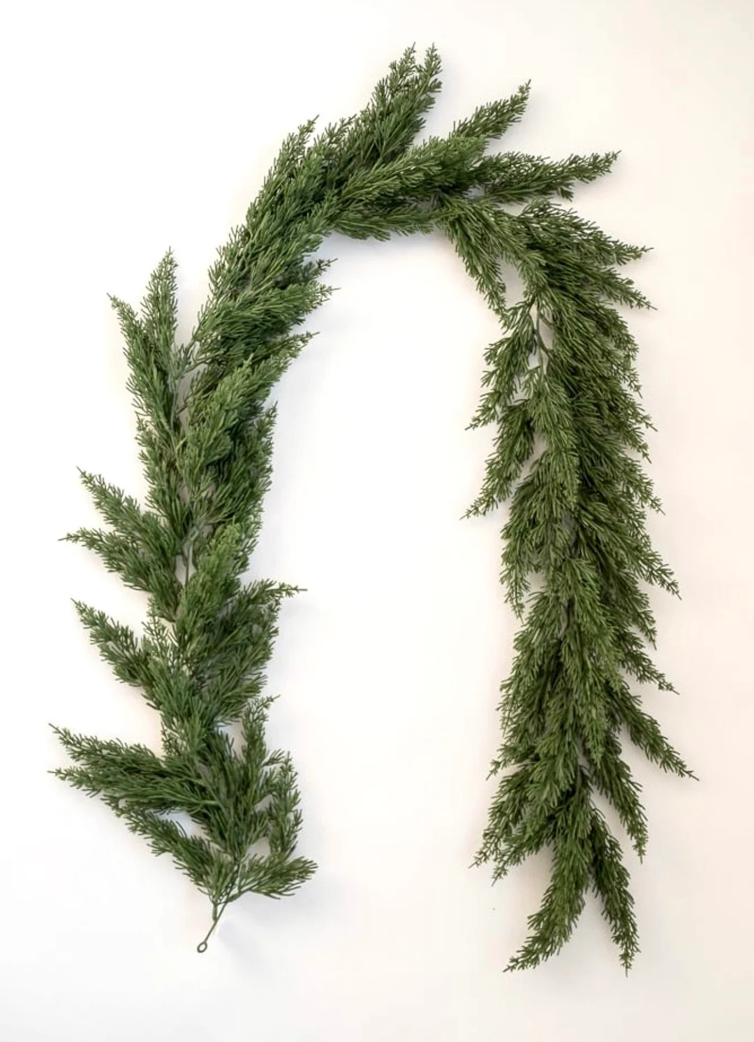 Artificial Cedar Garland. Christmas Garland. Winter Garland - Etsy | Etsy (US)