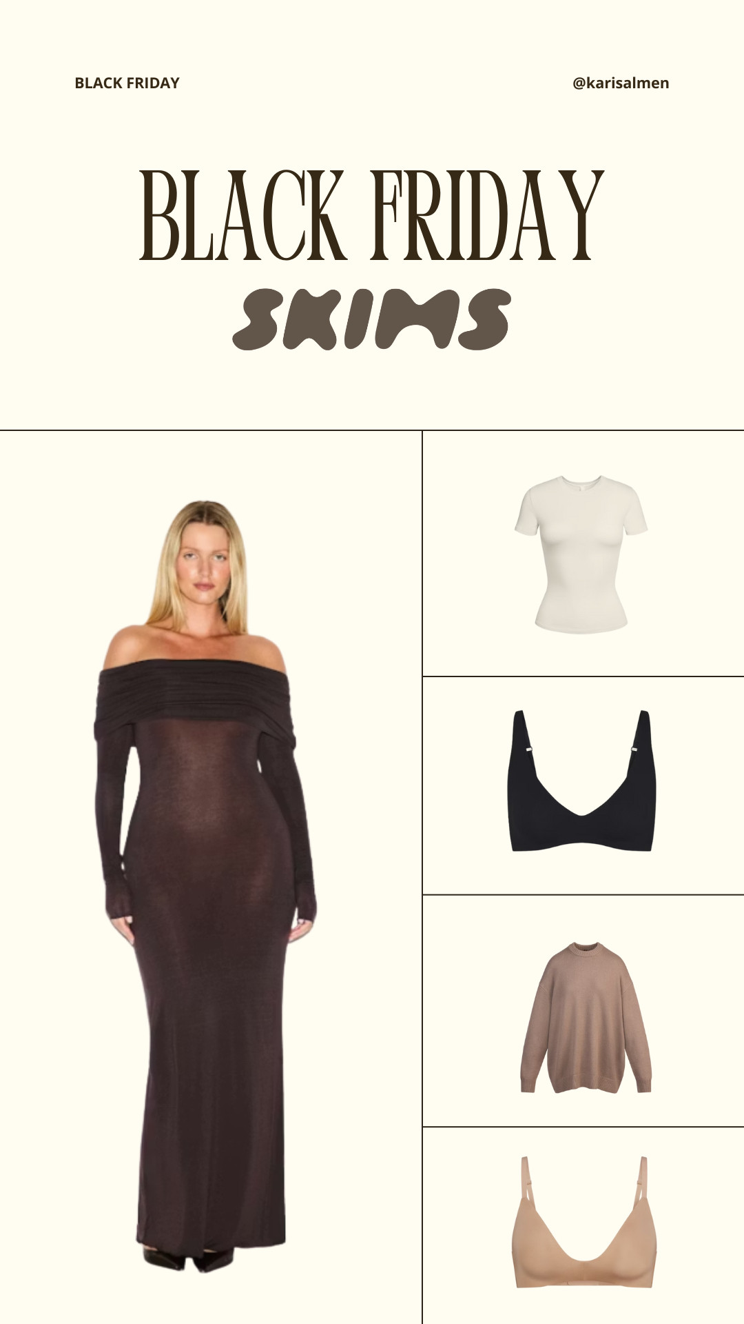 The best deals for Black Friday from Skims! 

 #LTKCyberWeek #LTKU #LTKSaleAlert