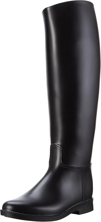 PFIFF 101658 PVC Riding Boots Glasgow Children's Riding Boots Women's Riding Boots Black | Amazon (UK)