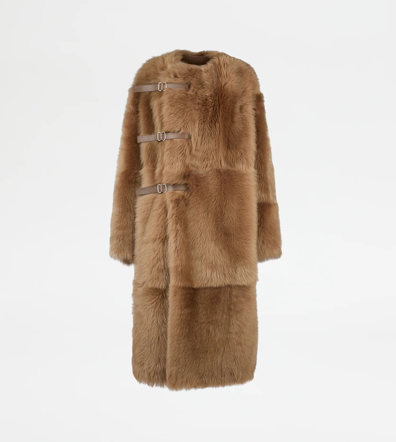 Over Coat in Shearling | SPARE
