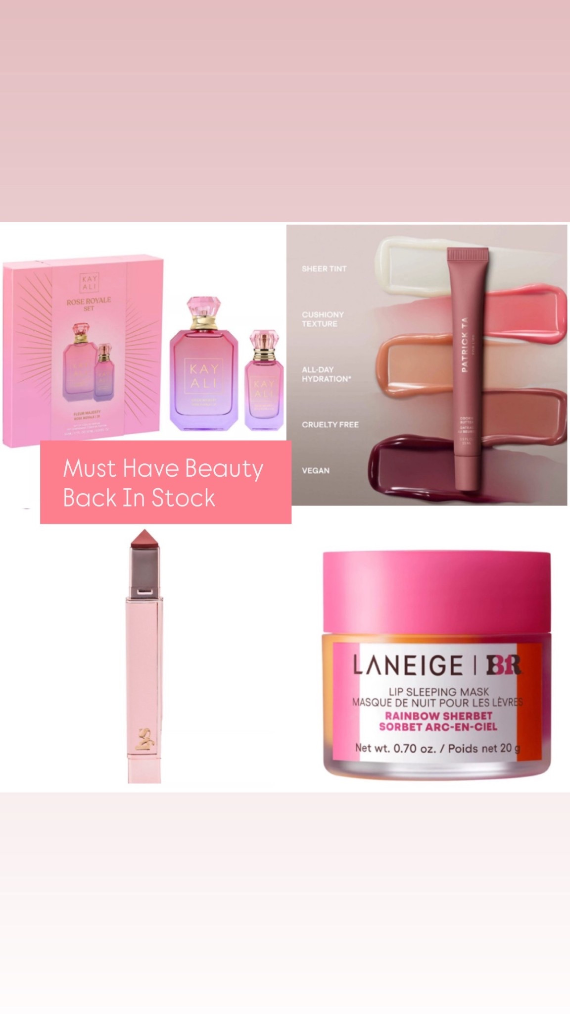 Must have Beauty back in stock

I'm so glad your here please follow for more 💗

#LTKootd #LTKValentine #LTKgrwm
