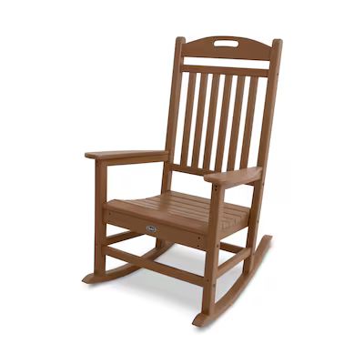 Trex Outdoor Furniture Yacht Club Tree House Hdpe Frame Rocking Chair with Slat SeatItem #163784 ... | Lowe's