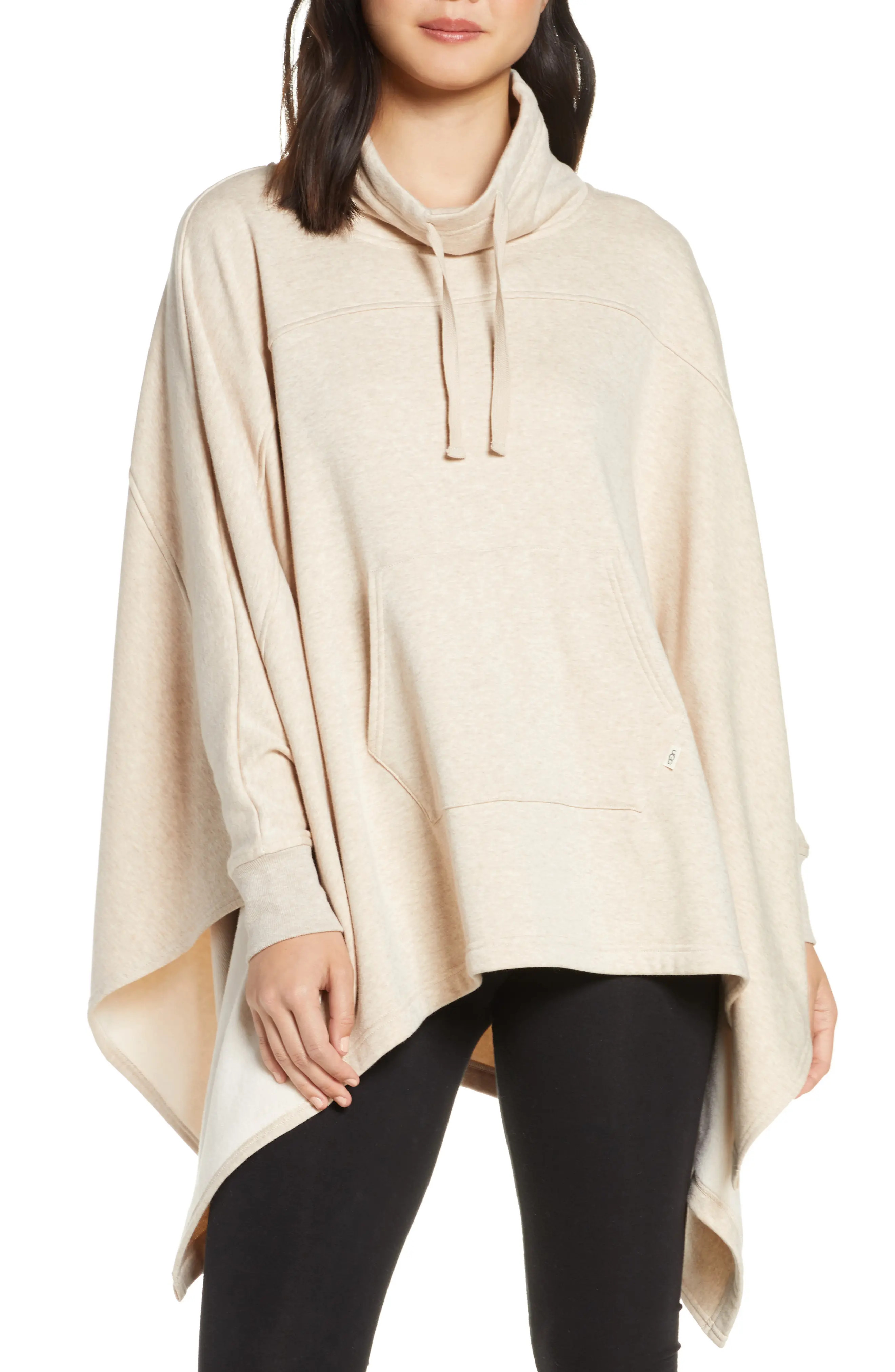 Women's UGG Charlynne Poncho, Size Medium/Large - Beige | Nordstrom