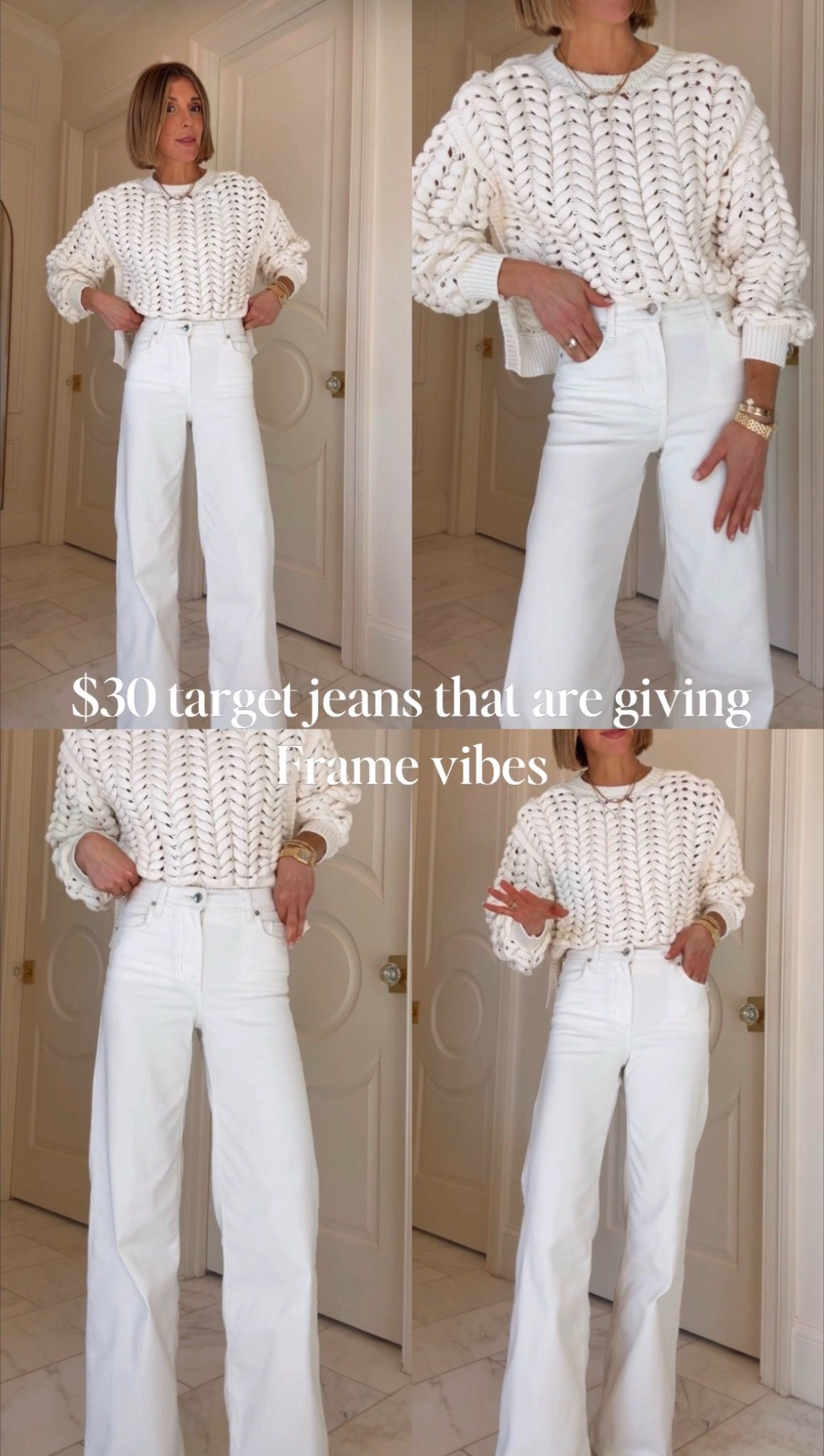 New arrivals at @Target — I'm wearing size 2 in jeans and they fit true to size.

#LTKootd