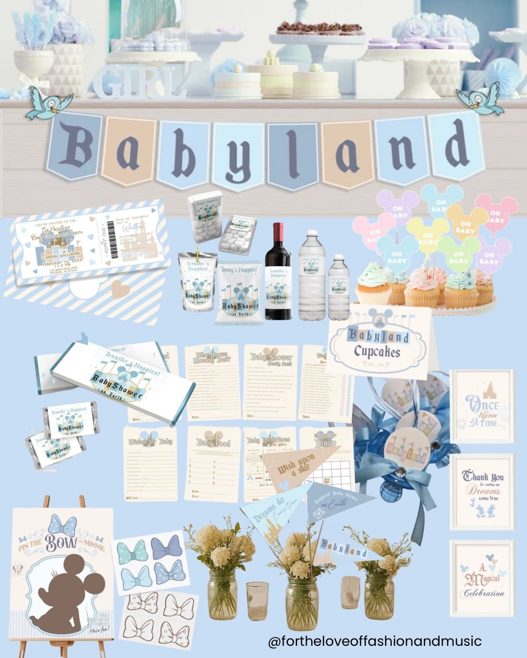 Babyland happiest place on earth baby shower baby shower games baby shower decor 

#LTKBaby #LTKParties #LTKBump