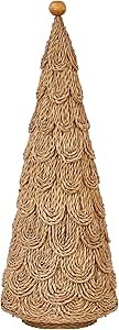 Creative Co-Op 21" Handmade Layered Bankuan Cone Trees, Natural | Amazon (US)