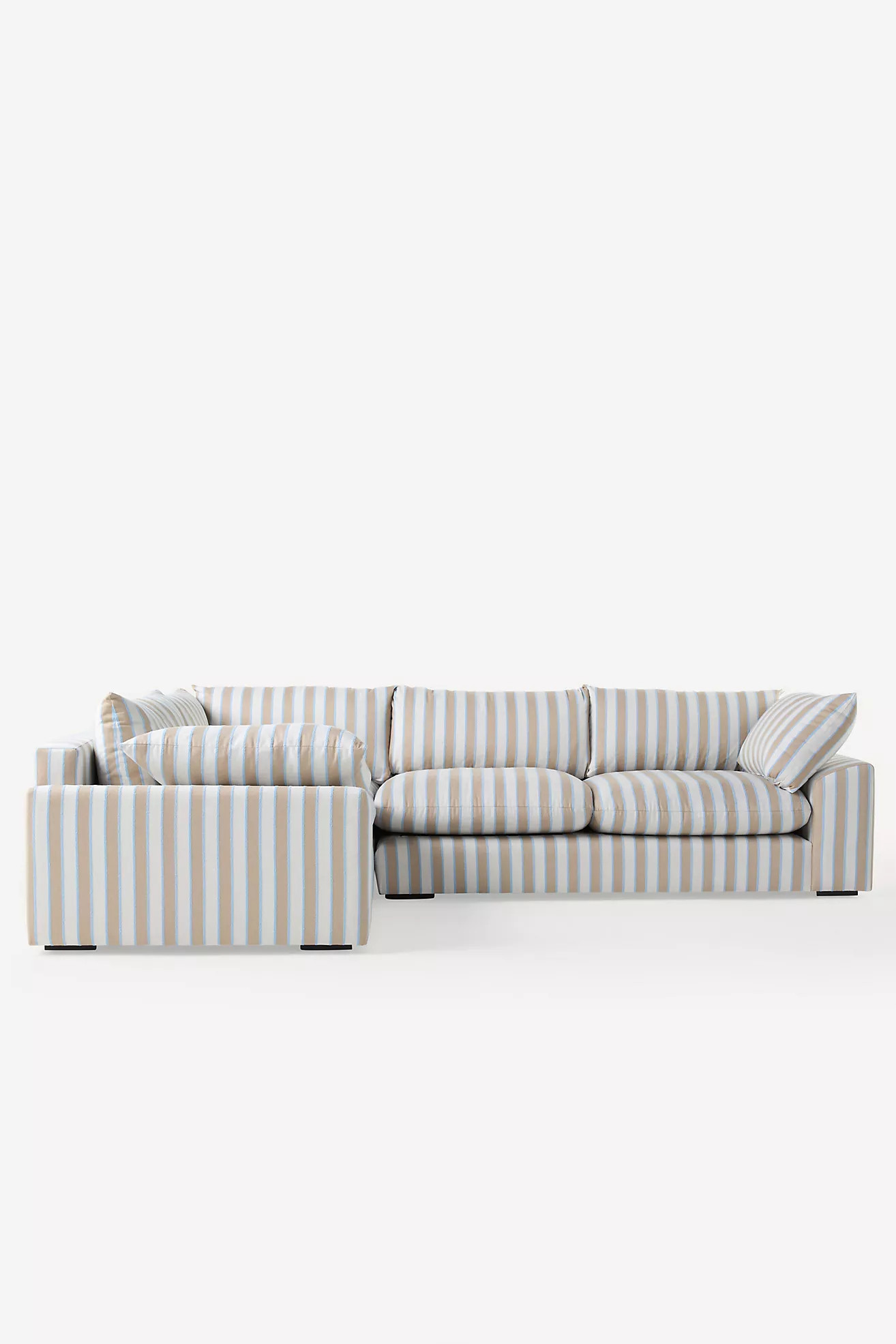 Hull Woven Sectional | Anthropologie (US)