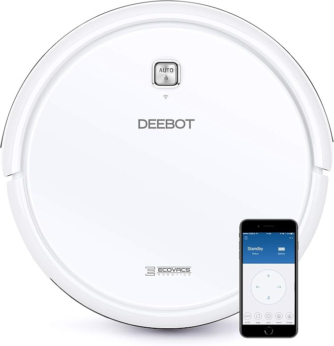 ECOVACS DEEBOT N79W+ Robotic Vacuum, Large, White | Amazon (US)