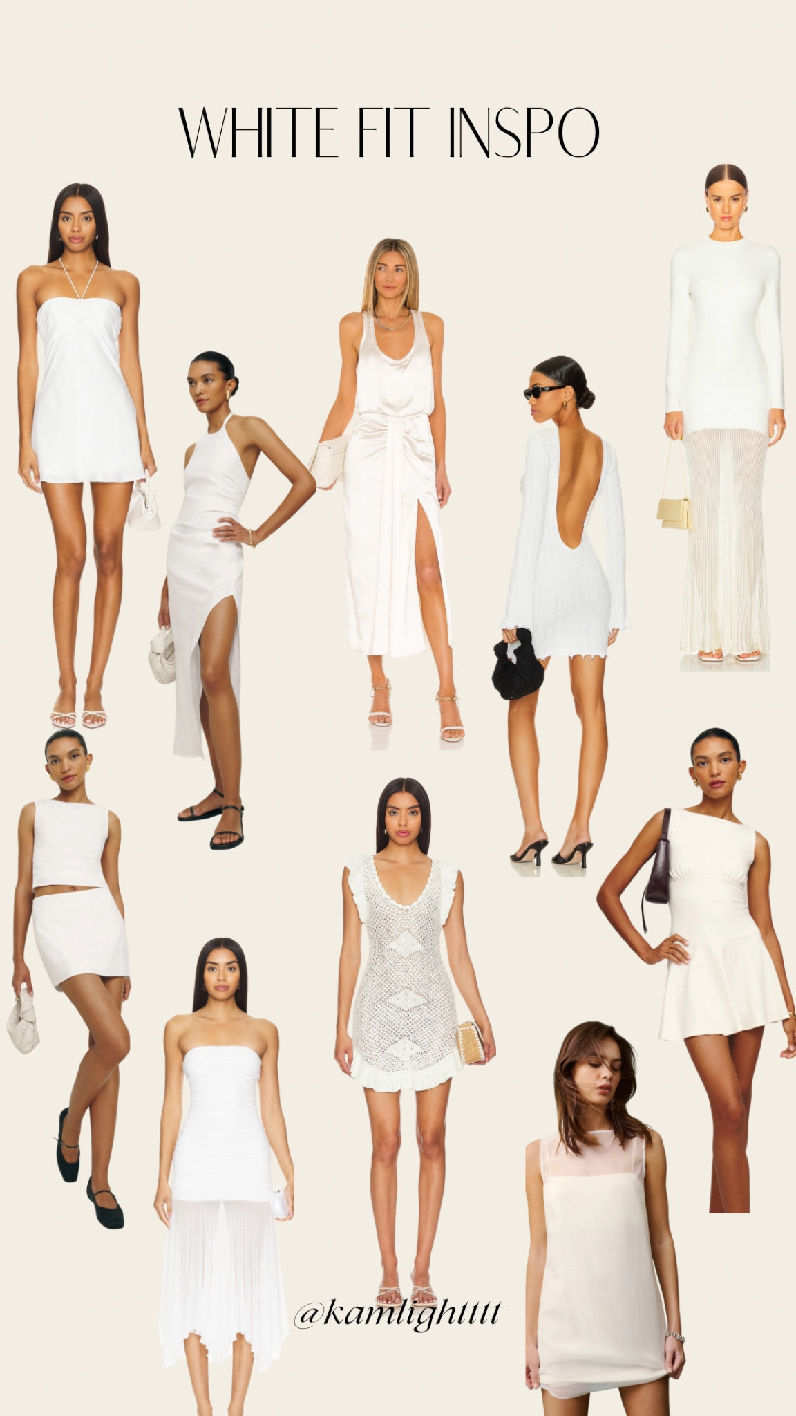 White Fit Inspo 🥂🤍

#allwhite
#whiteoutfit
#whitedress
#bridal
#bridaloutfit
#dress 

#LTKSeasonal #LTKStyleTip #LTKWedding