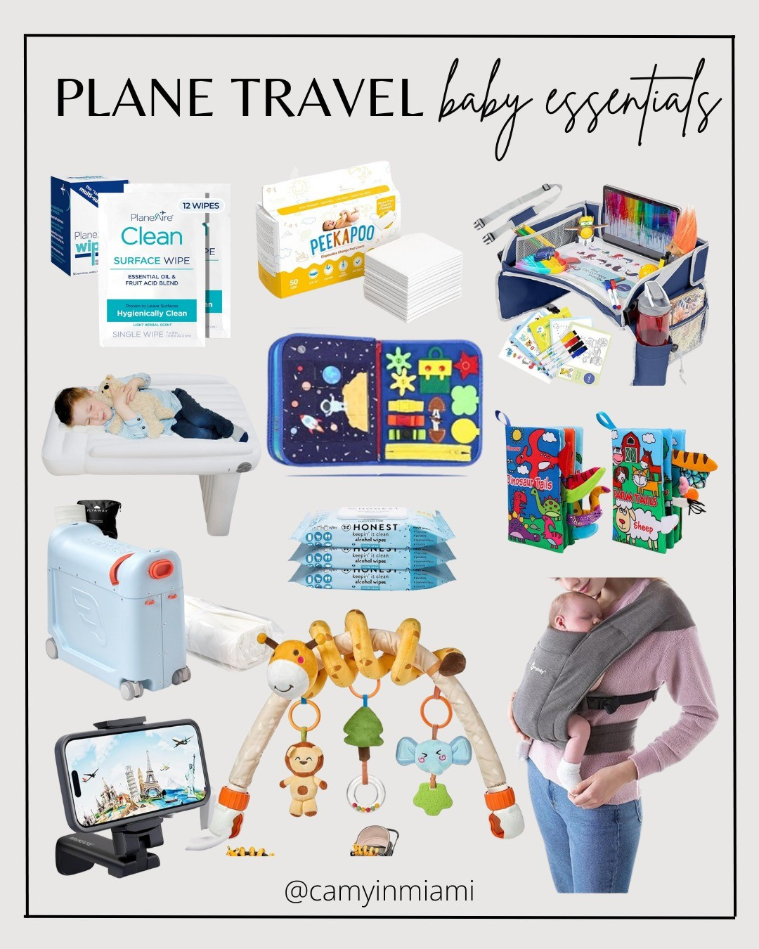 Surviving Plane Travel with a Baby ✈️#travelessentials #travelbabyessentials 

#LTKBaby #LTKFamily #LTKTravel