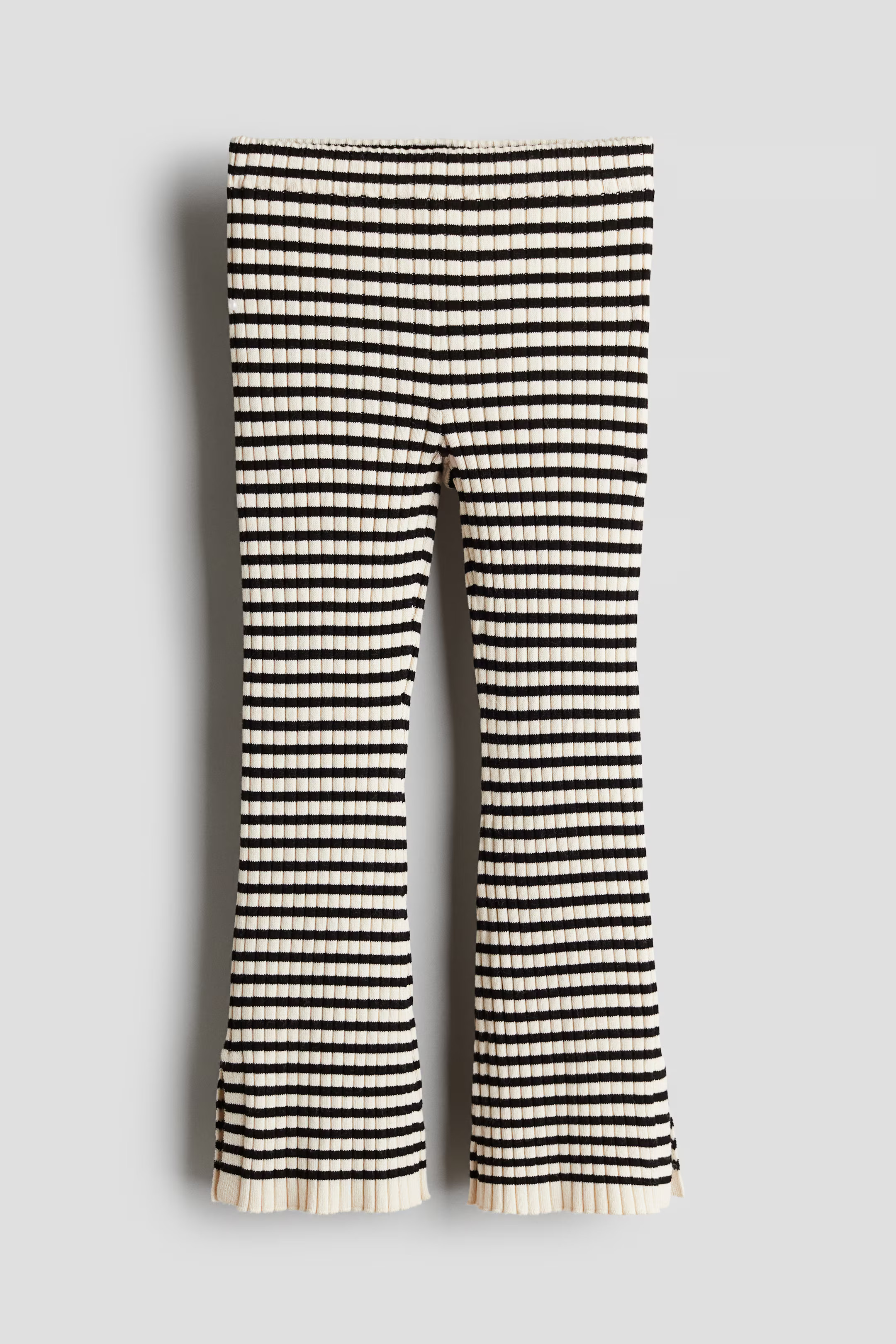 Flared Rib-Knit Pants | H&M (US + CA)