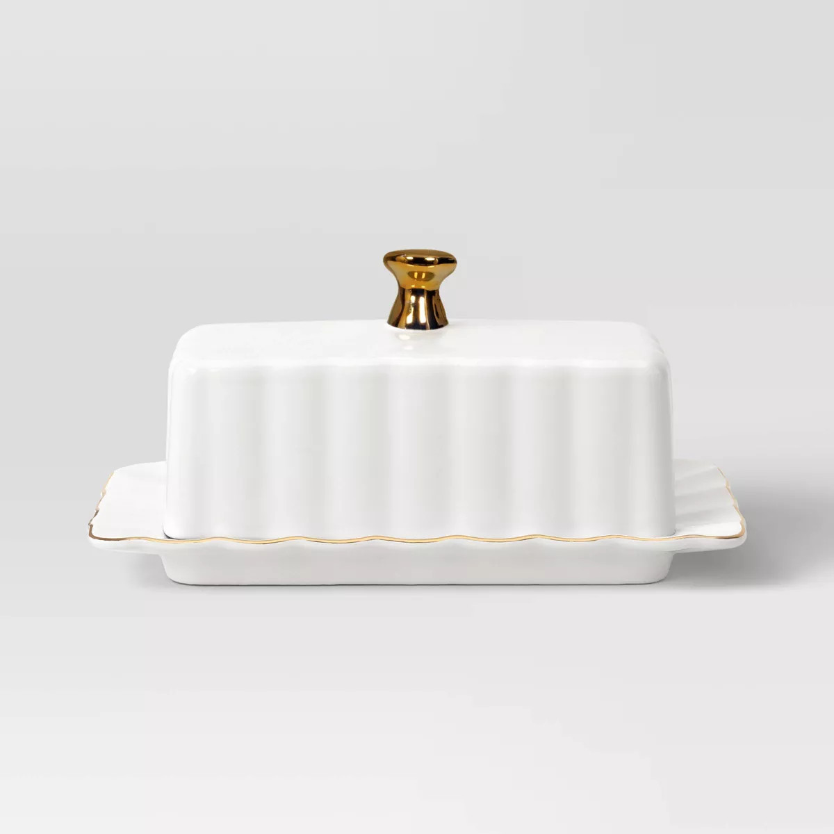 Ribbed Butter Dish - Threshold™ | Target