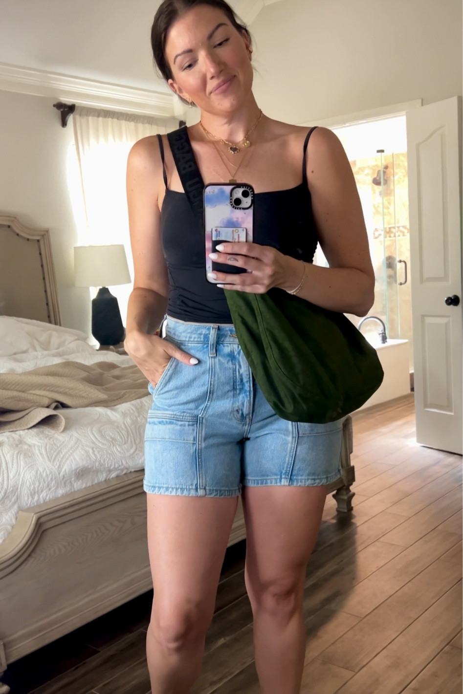 🗣️shorts on MAJOR sale 🗣️
lunch with the girlies outfit 🖤🥗

#LTKFindsUnder100 #LTKSummerSales #LTKSaleAlert