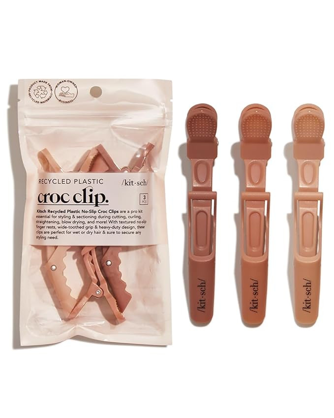 Kitsch Alligator Clips for Hair, Alligator Hair Clips for Styling Sectioning, Roller Clips for Ha... | Amazon (US)