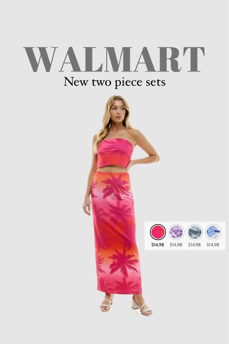 Walmart two piece sets, perfect for vacation or for summer nights 

#LTKFindsUnder50 #LTKStyleTip #LTKParties