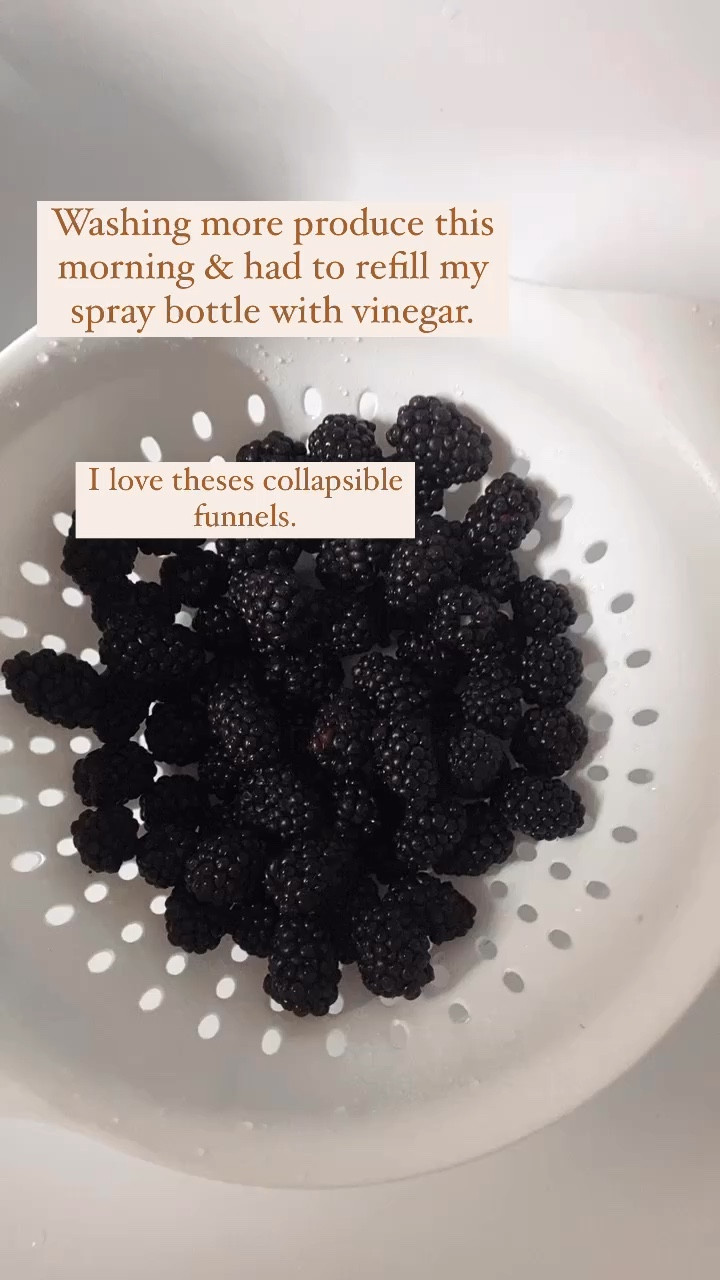 I use these collapsible funnels all the time to refill bottles or for basic kitchen needs. 

#LTKfindsunder50 #LTKhome #LTKVideo