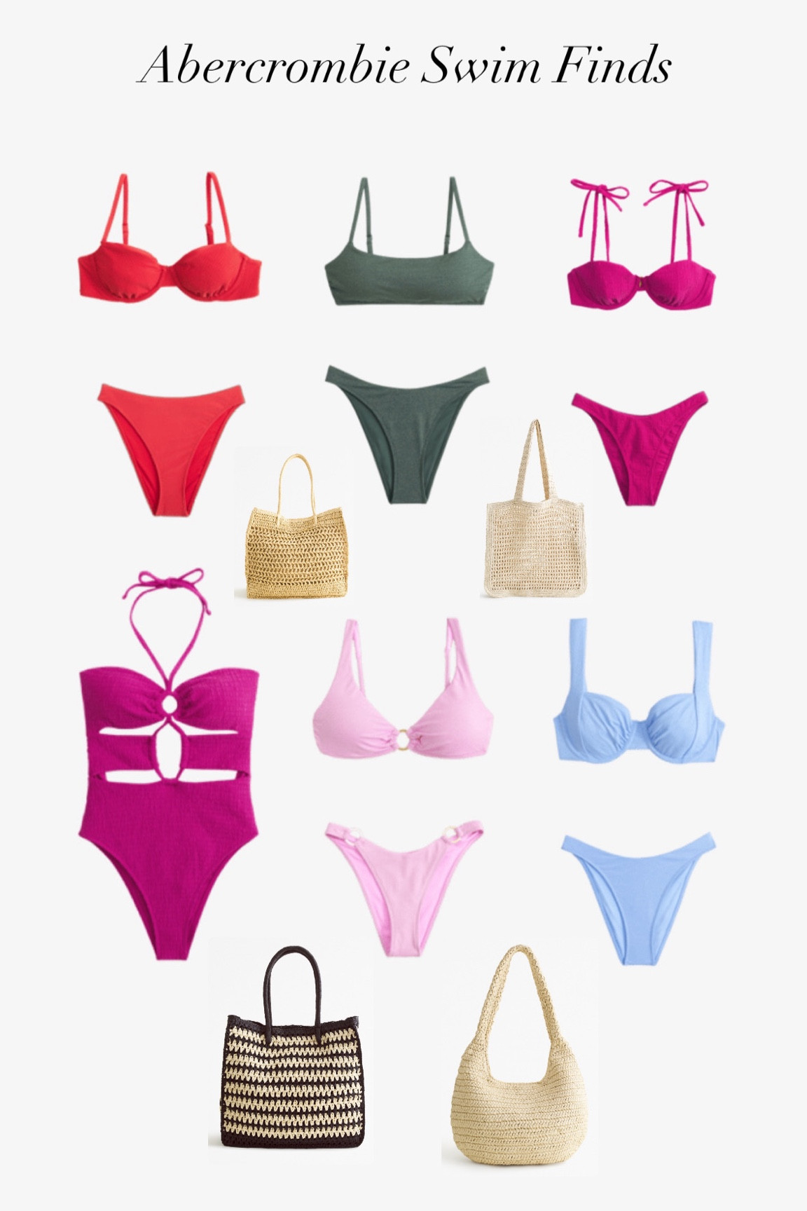 Abercrombie Swim and Summer Finds

Everything at Abercrombie is 20% off for MDW! Get items while still in stock!

Swim, swimsuits, bikini, pool, beach, luxury, travel

#LTKTravel #LTKSaleAlert #LTKSeasonal