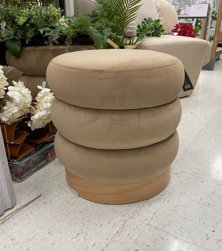 Velvet curved ottoman from the new studio McGee collection at Target 

#LTKhome