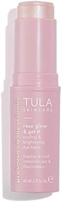 TULA Probiotic Skin Care Rose Glow & Get It Cooling & Brightening Eye Balm | Dark Circle Under Ey... | Amazon (US)