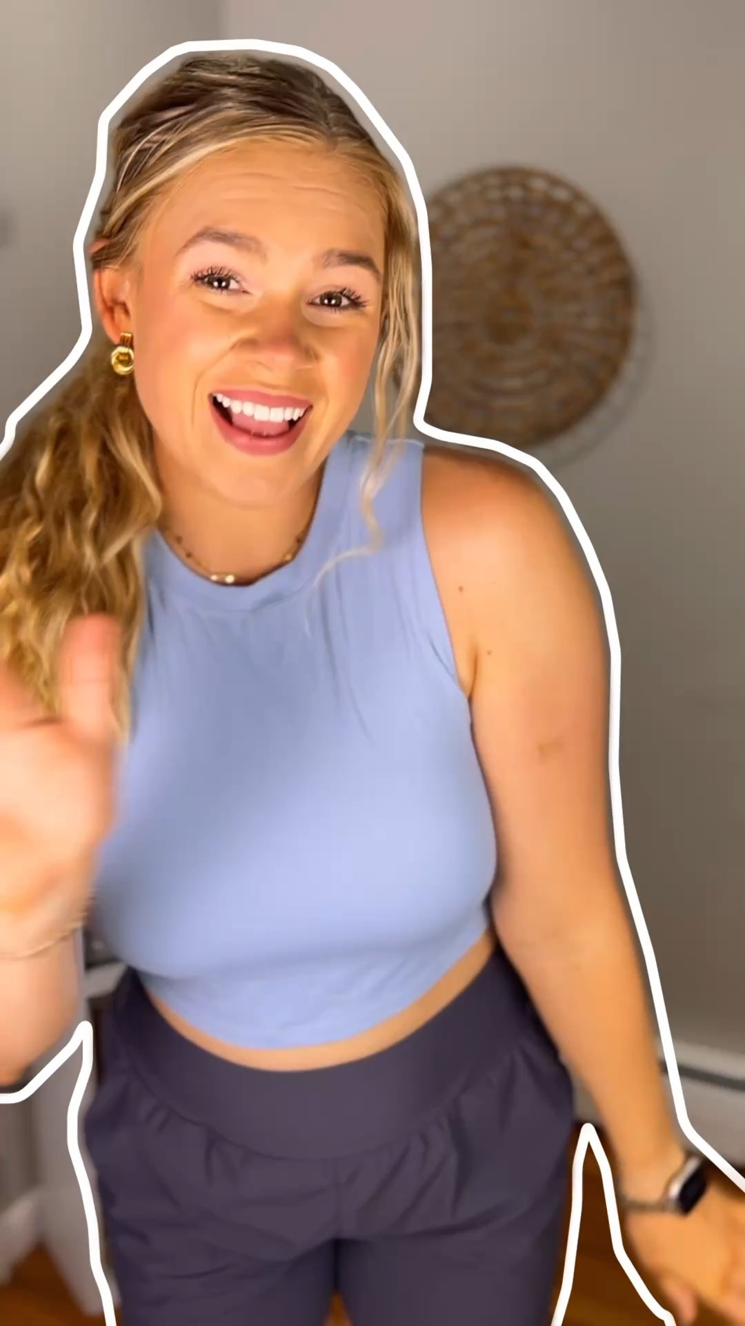 Breastfeeding friendly athletic outfit 

#LTKMidsize